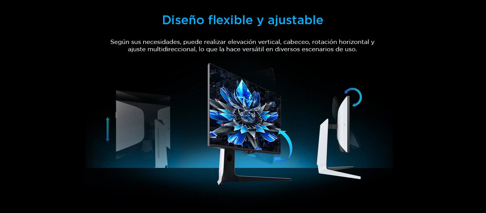 Diseño Fexible y ajustable